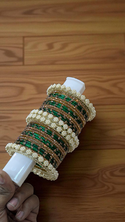 RAINDROP PRO GLASS BANGLES SET