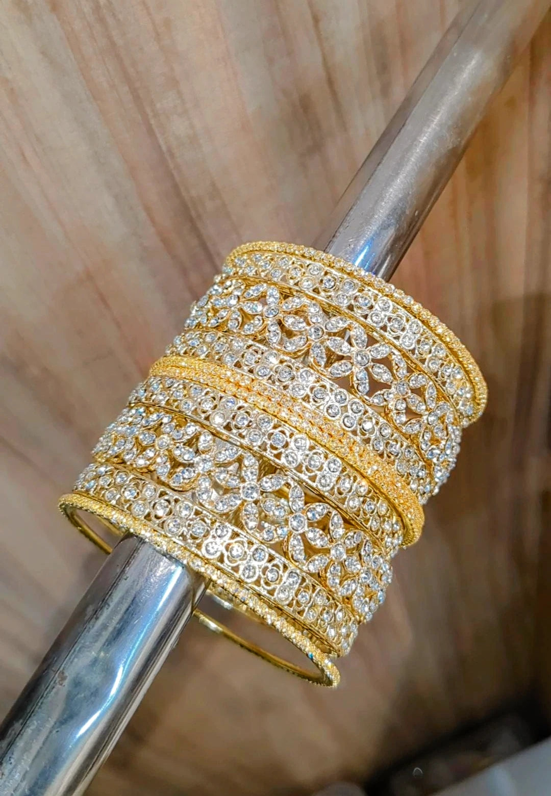 DIAMOND BANGLES SET