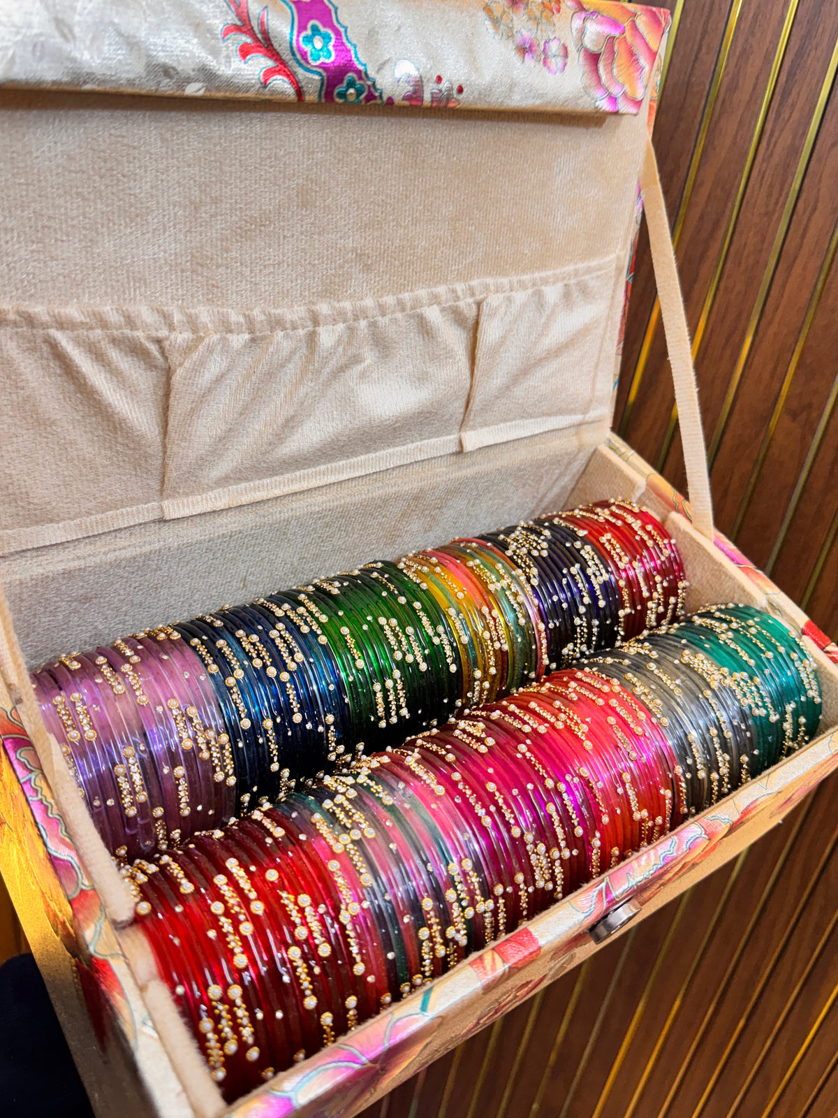 ✨ Trending Pearl Design Glass Bangles Collection ✨