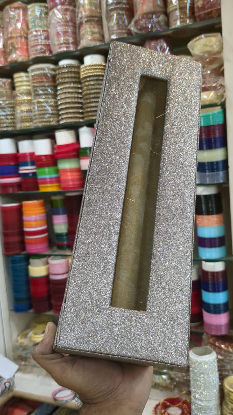 1 ROLL glitter bangle box