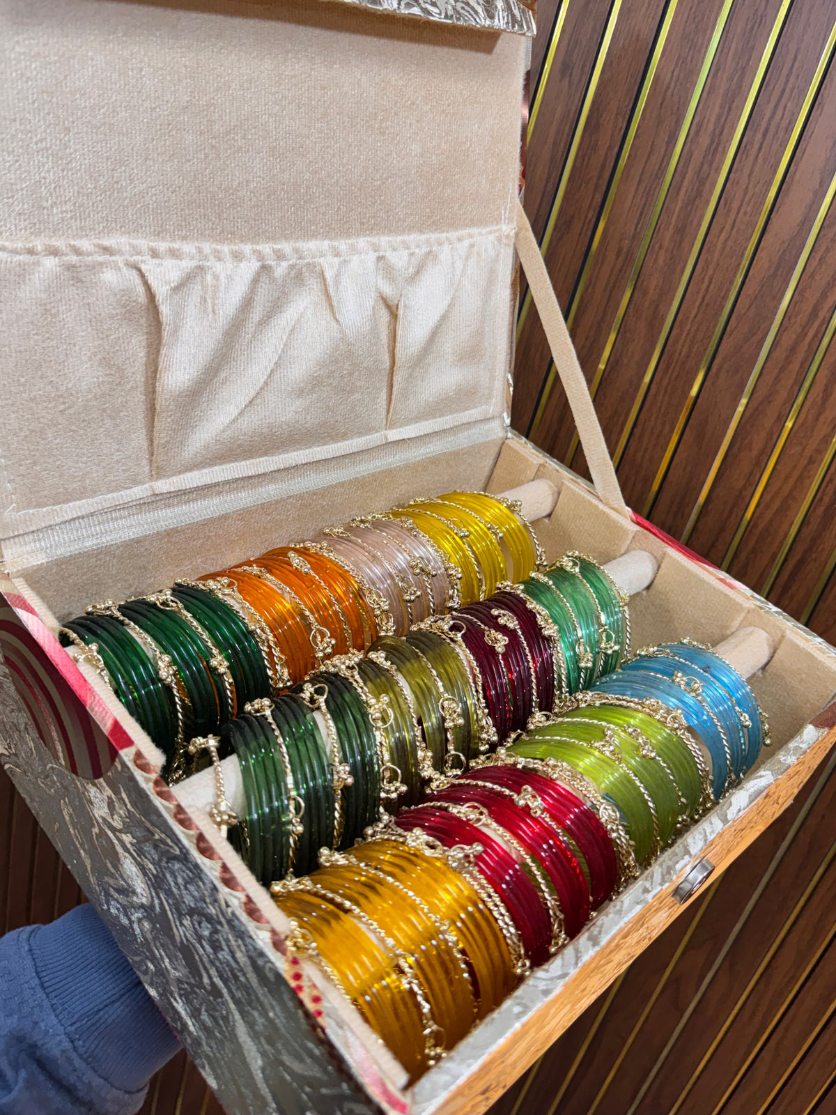 New Jelly Bangles Combo with Kashmiri Gungroos 12 colour/Dozen