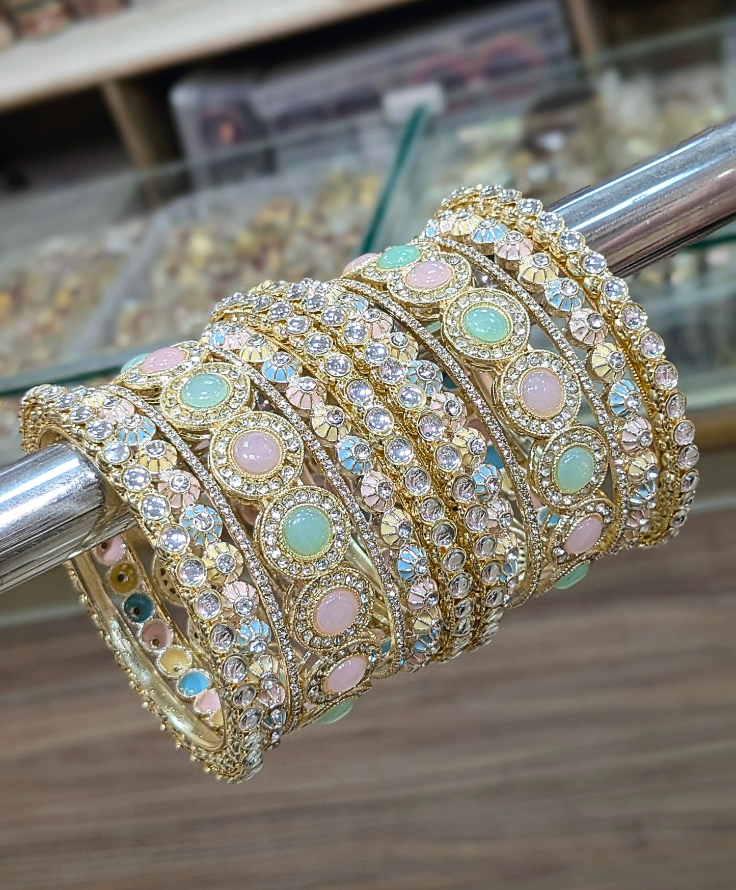 RUBY BANGLES SET