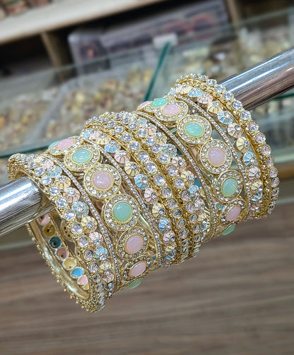 RUBY BANGLES SET