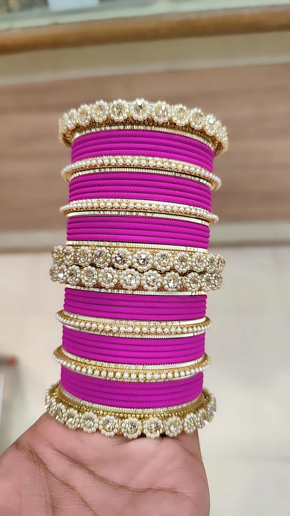 Pearl bangles set