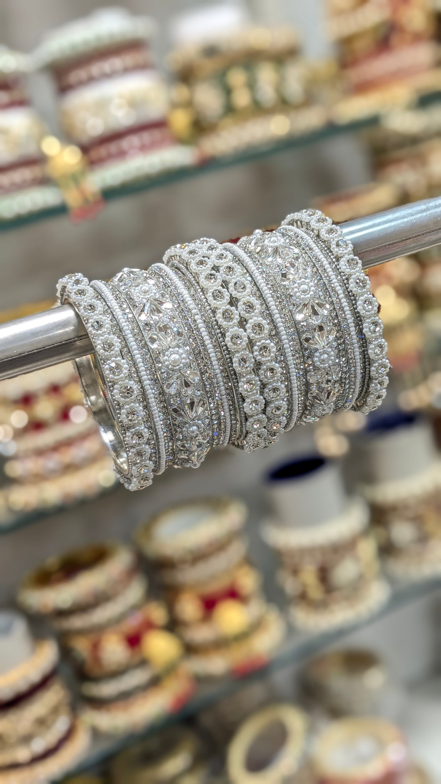SILVER BANGLES