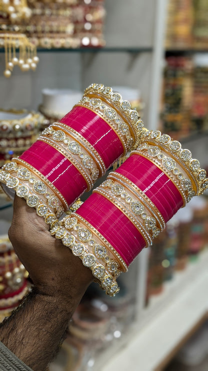 kundan bridal punjabi chooda