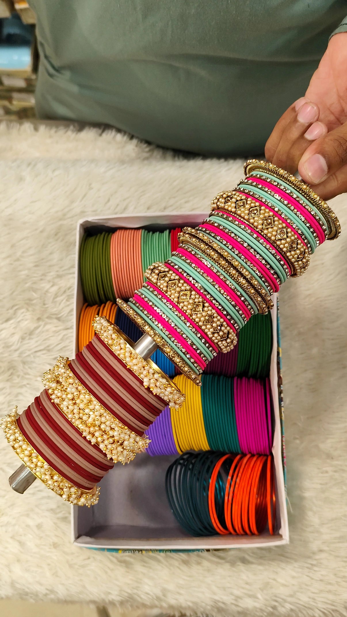 Matt bangles