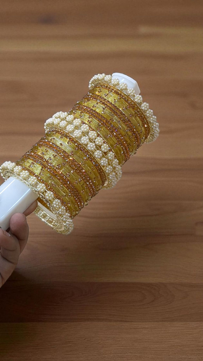 RAINDROP PRO GLASS BANGLES SET