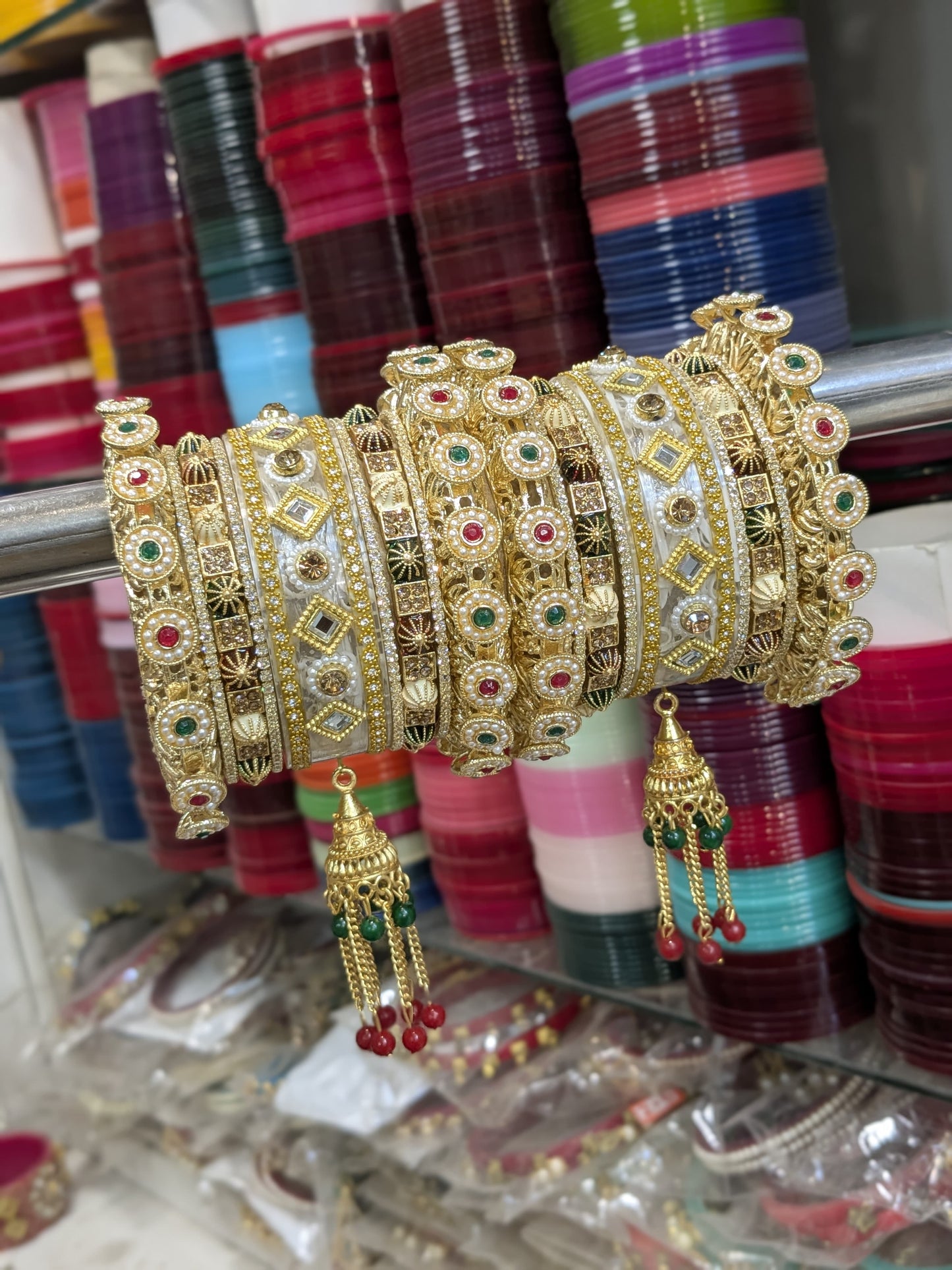 Polki rajwadi bangles