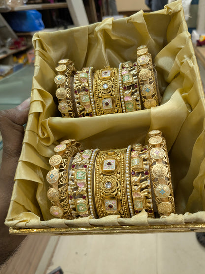 HIGH GOLD BRASS RAJWADI CHOODA
