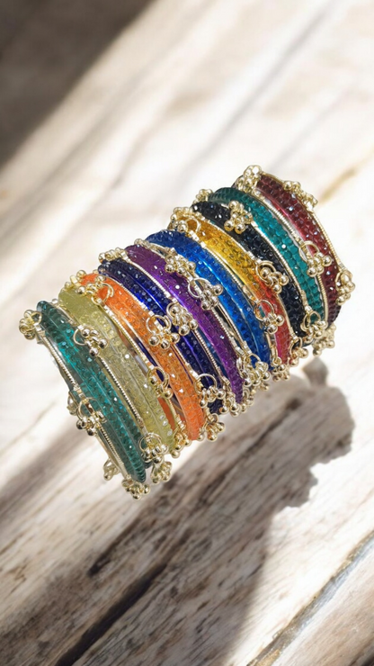 RAINDROP GUNGROO BANGLES