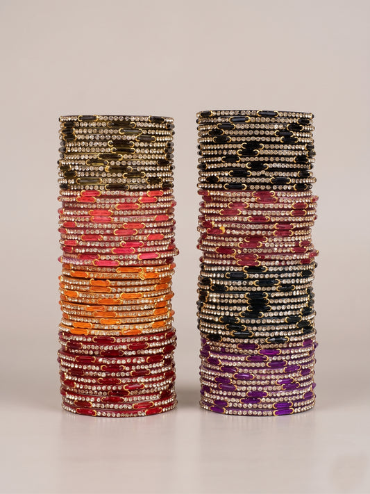 MOON GLASS BANGLES