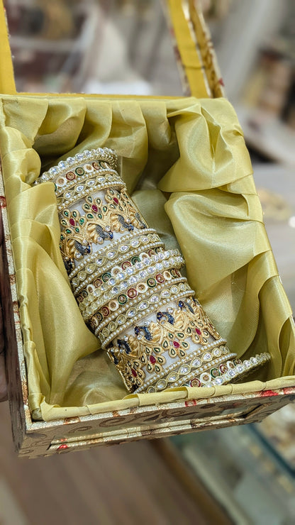 MOOR RAJWADI BANGLES