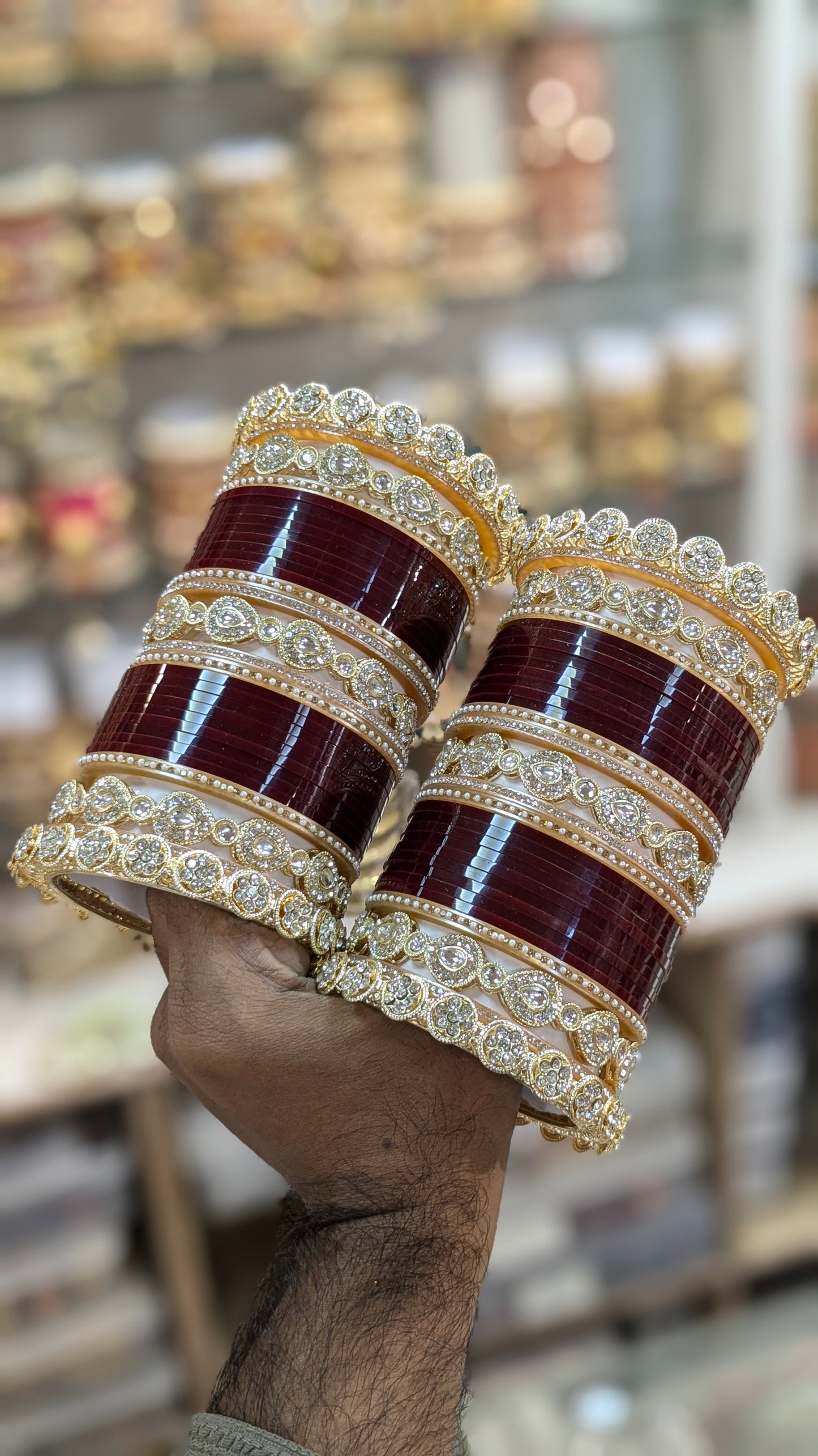 kundan bridal punjabi chooda