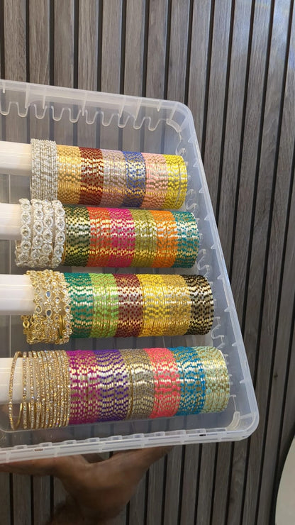 24 dozen velvet fur bangles