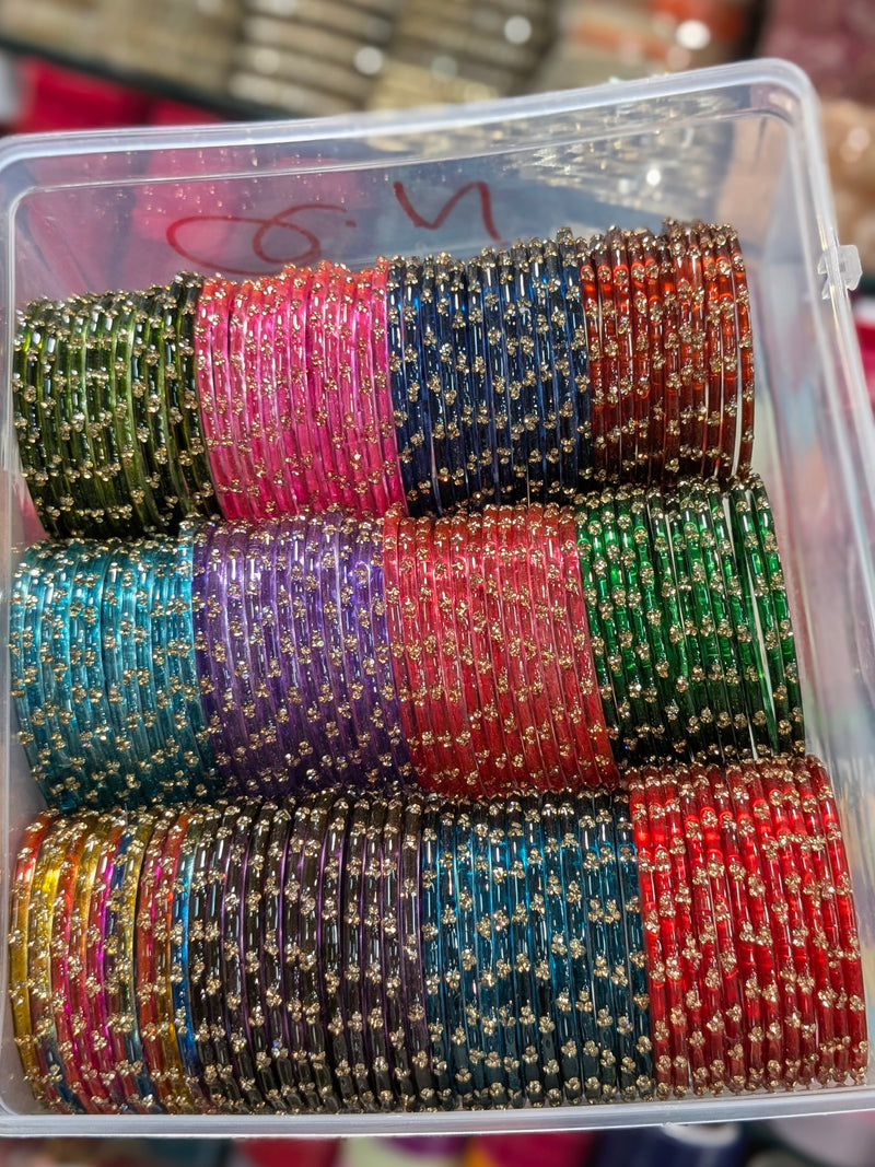 Raindrop Pro Glass Bangles ✨