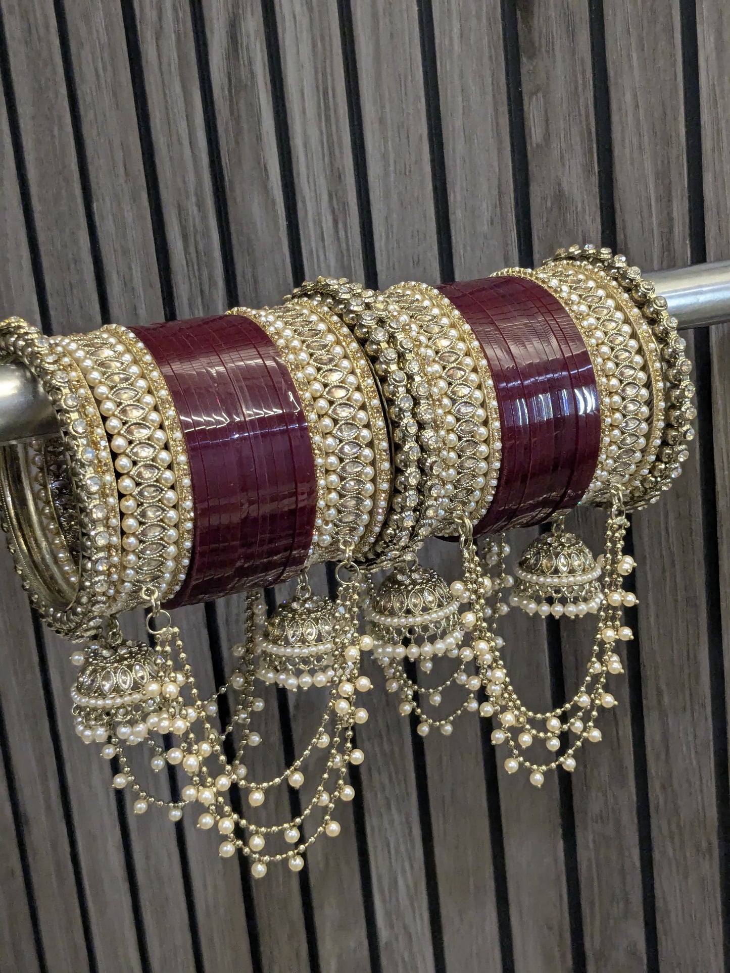 Bridal Chura with Kalera Bangles – Royal Punjabi Wedding Set