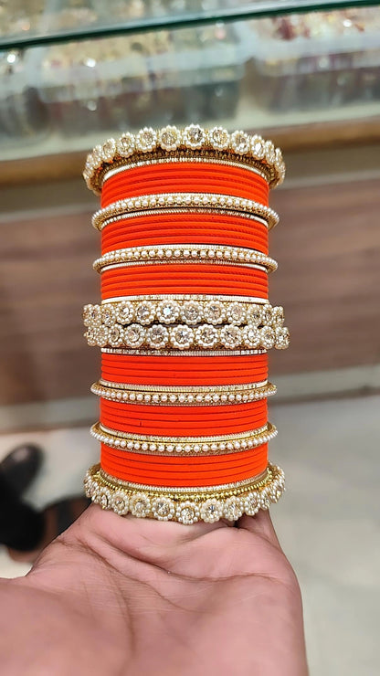 Pearl bangles set