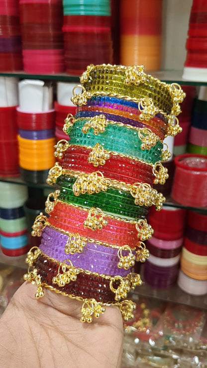 New raindrop kashmiri bangles set
