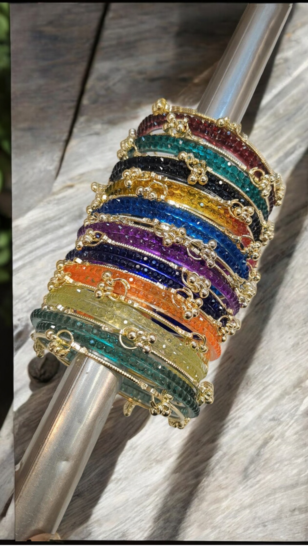 RAINDROP GUNGROO BANGLES