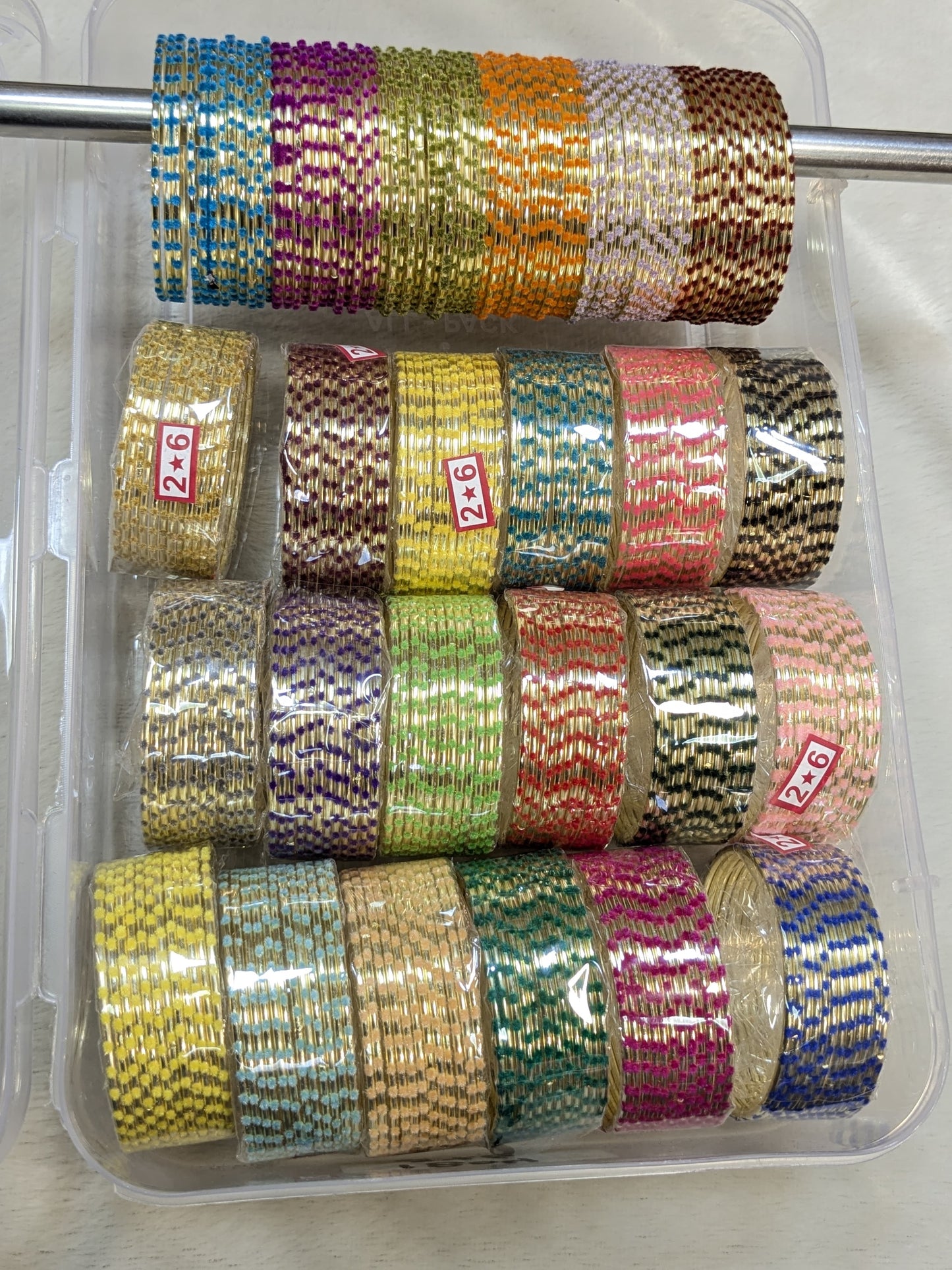 Velvet touch trending bangles