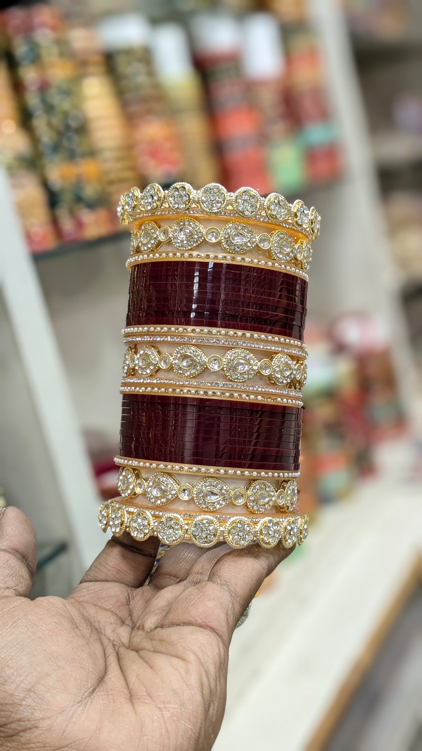 kundan bridal punjabi chooda