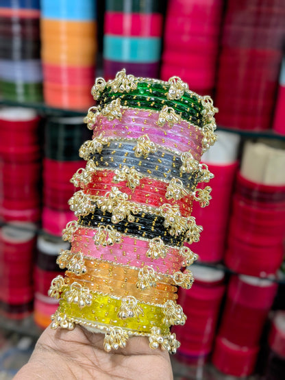 Raindrop premium Kashmiri bangles set