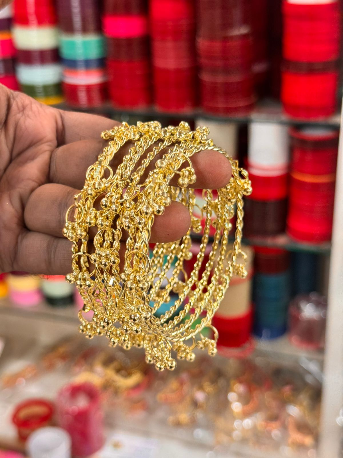 Kashmiri gungroo bangles