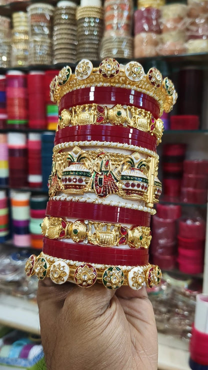RAJWADI BRIDAL BANGLES