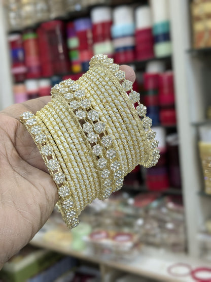 Pearl bangles set