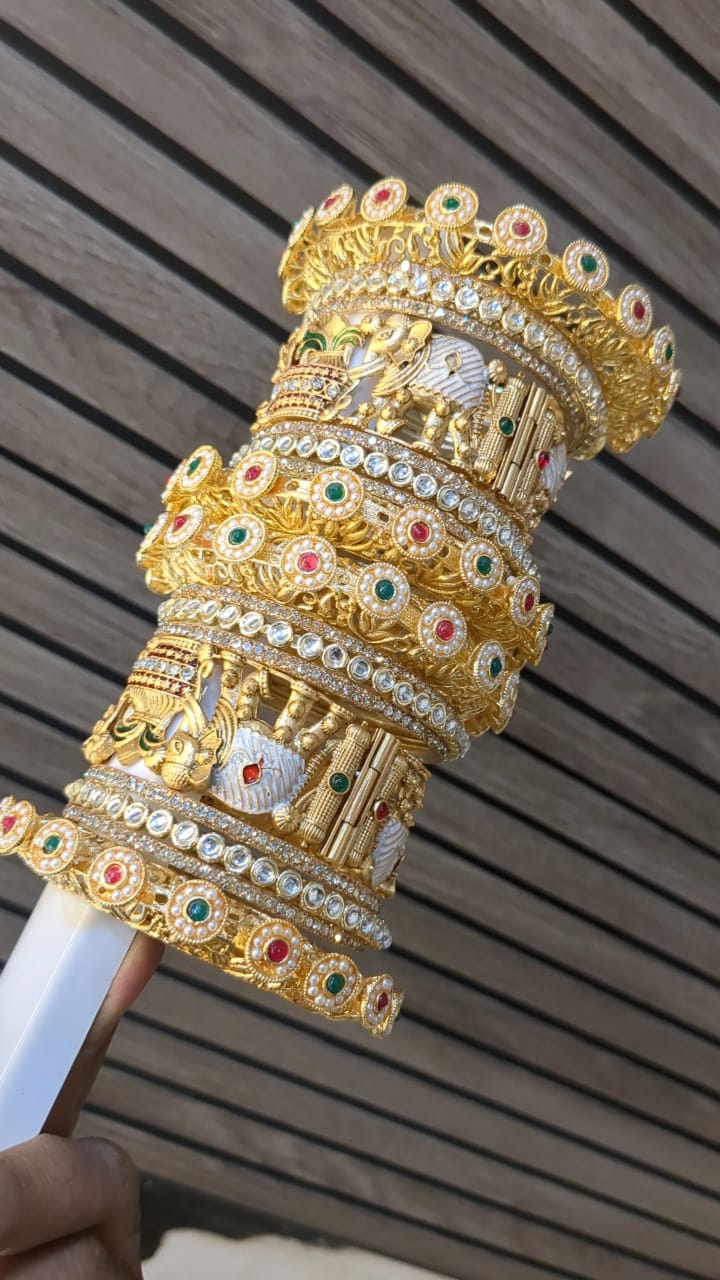 Kumbh rajwadi bangles