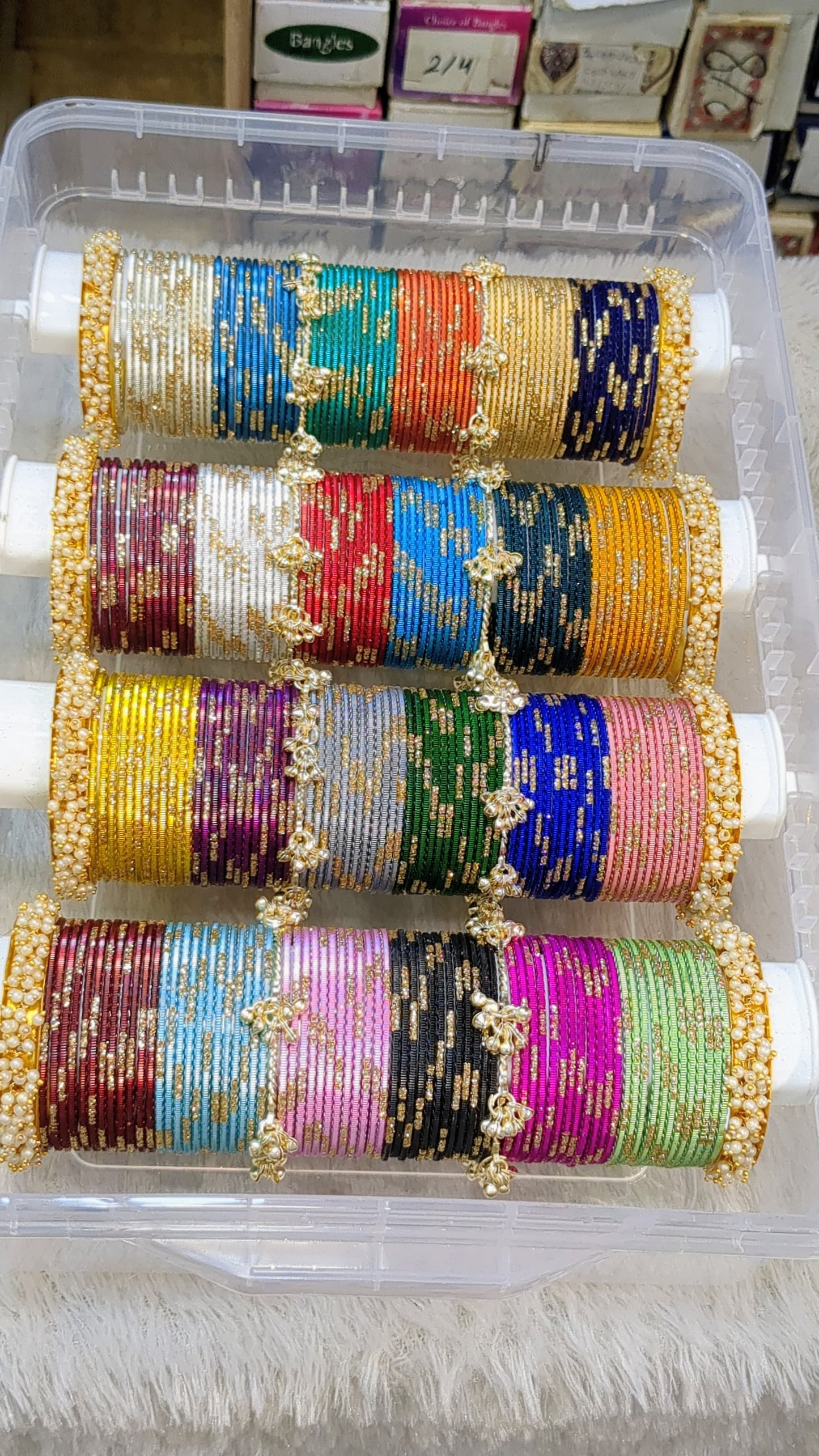 Simmer bangles 
With organiser+ siders