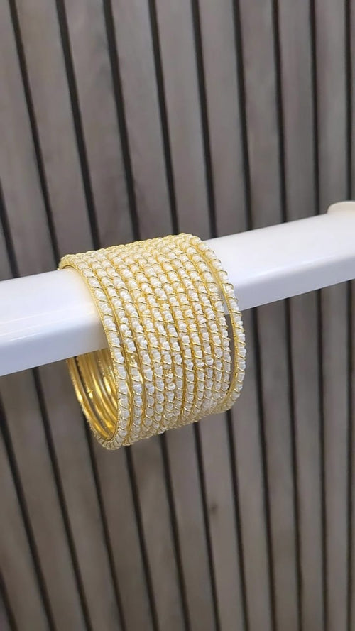 12 pearl bangles
