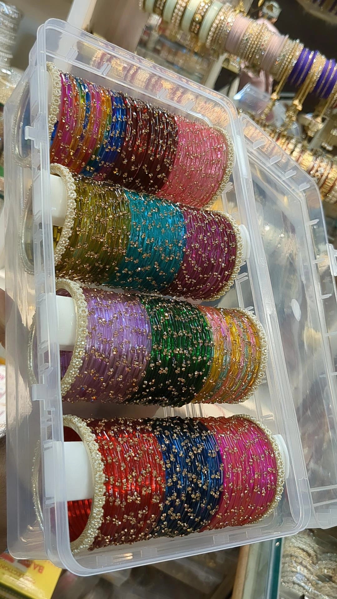 Raindrop pro glass bangles