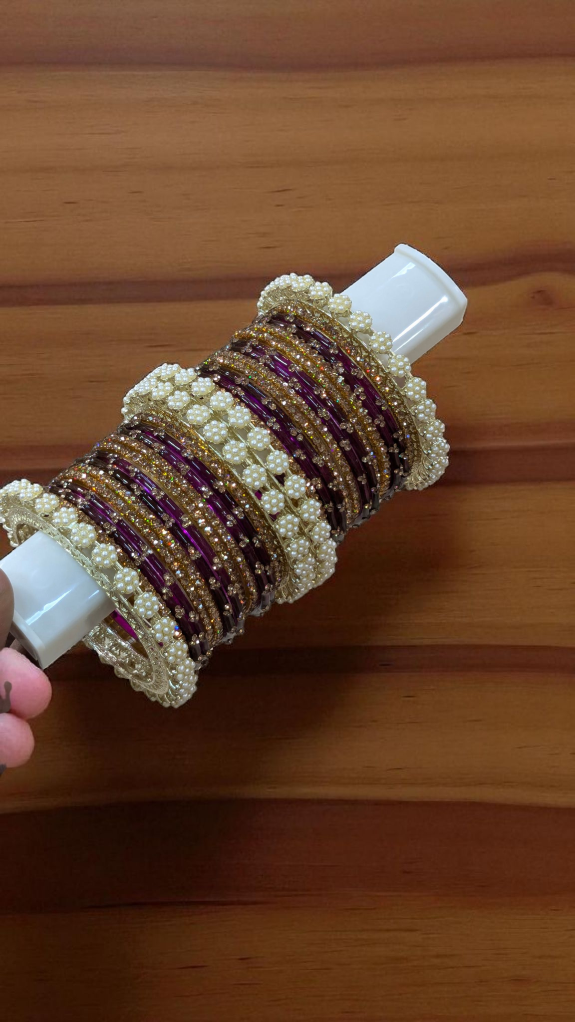 RAINDROP PRO GLASS BANGLES SET