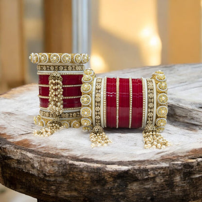 Bridal jhumkhi bangles
