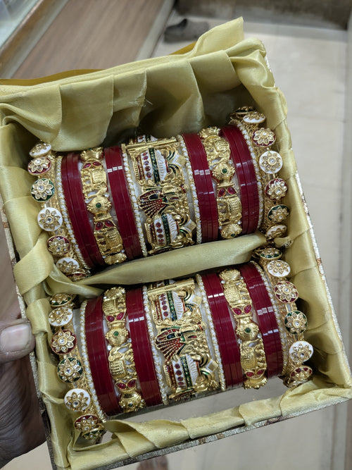 RAJWADI BRIDAL BANGLES