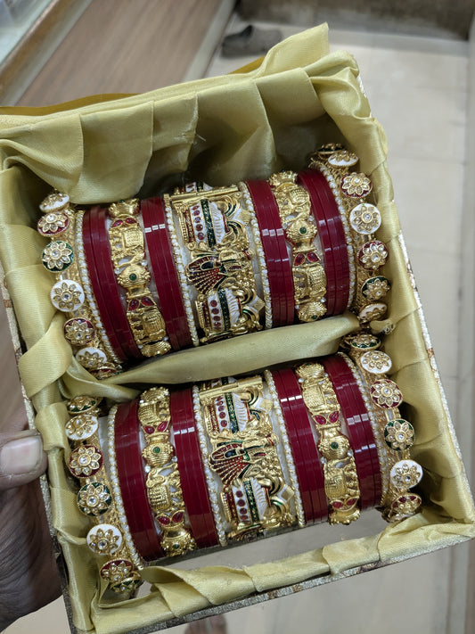 RAJWADI BRIDAL BANGLES