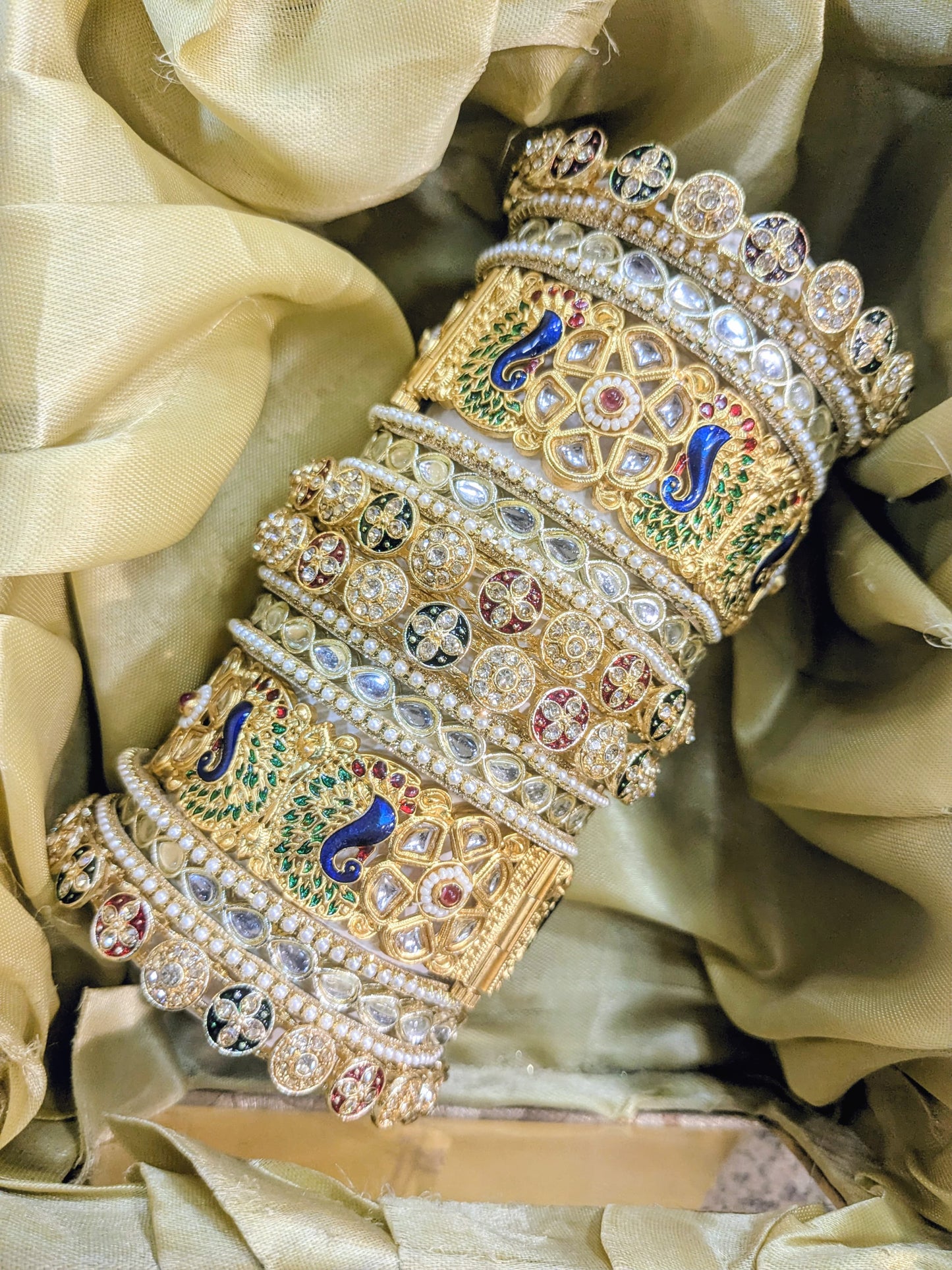 PEACOCK RAJWADI bangles