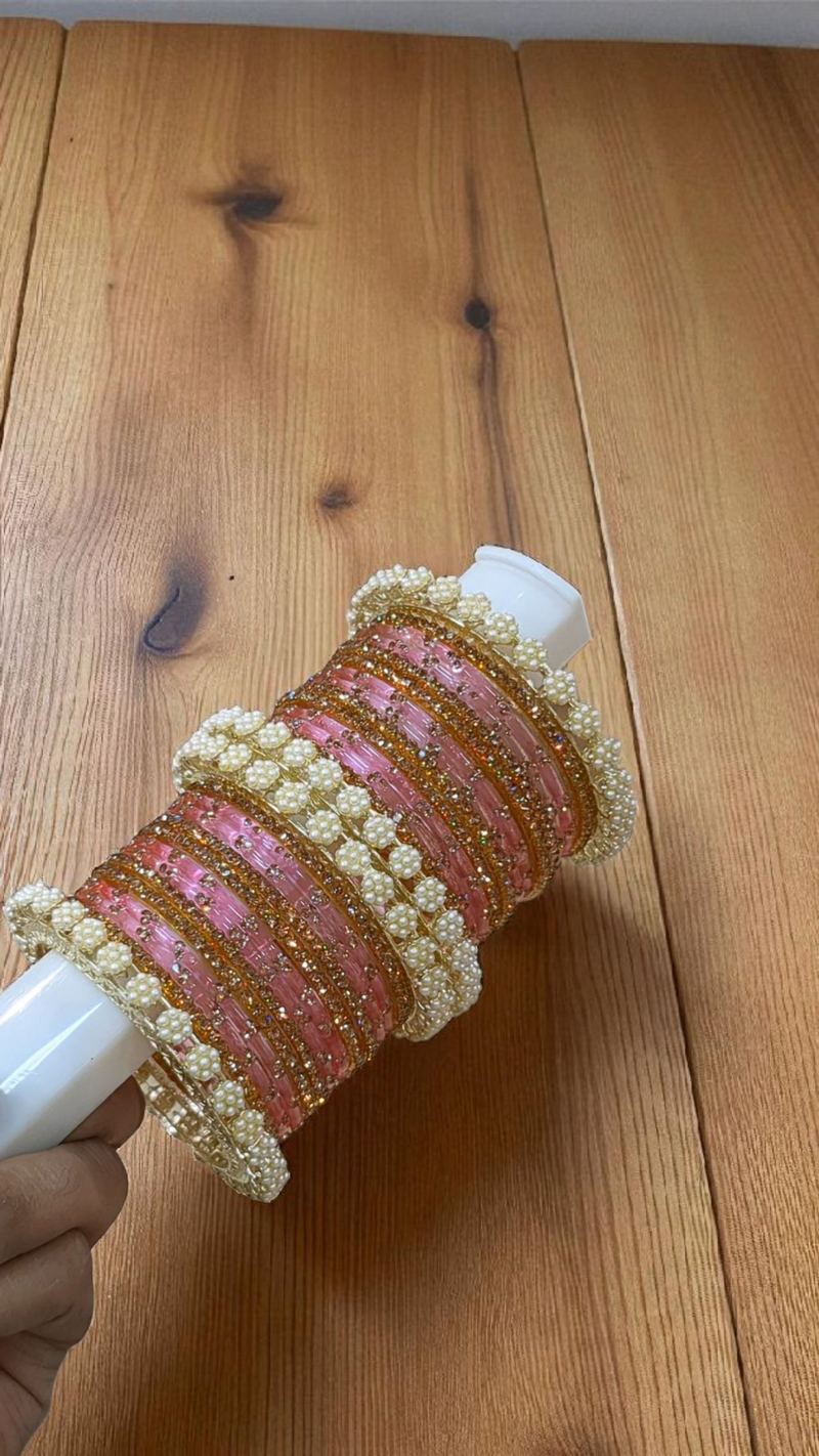 RAINDROP PRO GLASS BANGLES SET