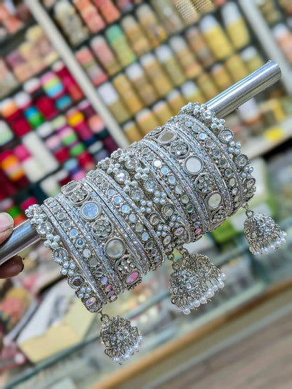 Mirror special bangles set