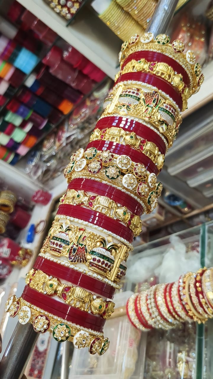 RAJWADI BRIDAL BANGLES