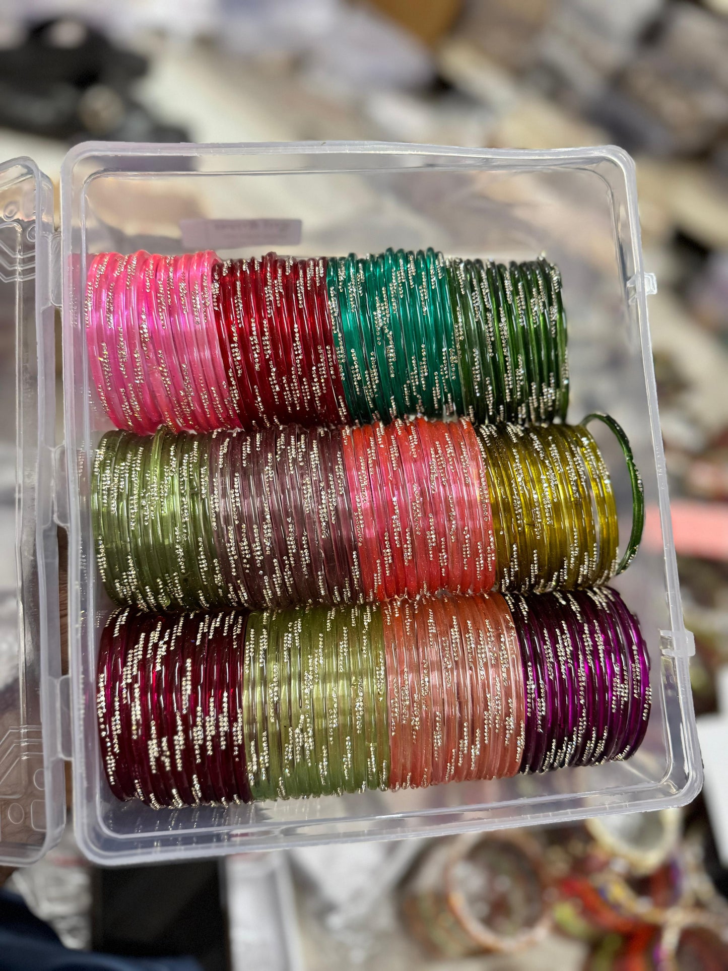New jelly bangles With diamonds