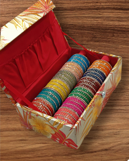 Chandni chudi set with bangle box