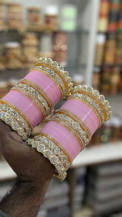 kundan bridal punjabi chooda