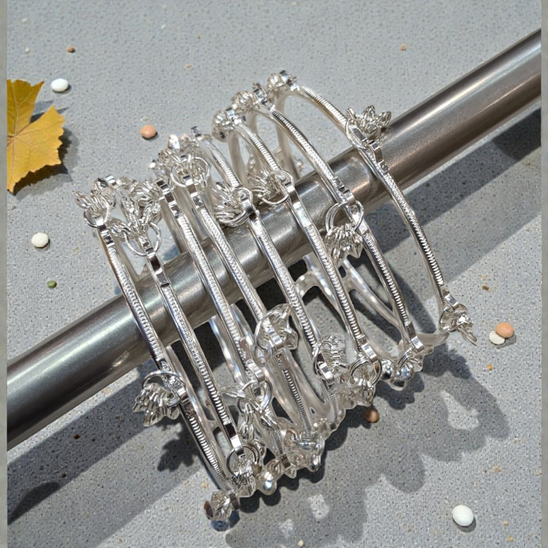 Kashmiri Gungroo Silver