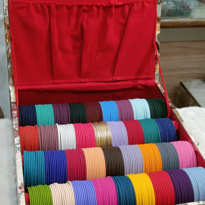 36 dozen matt bangles with bangles box